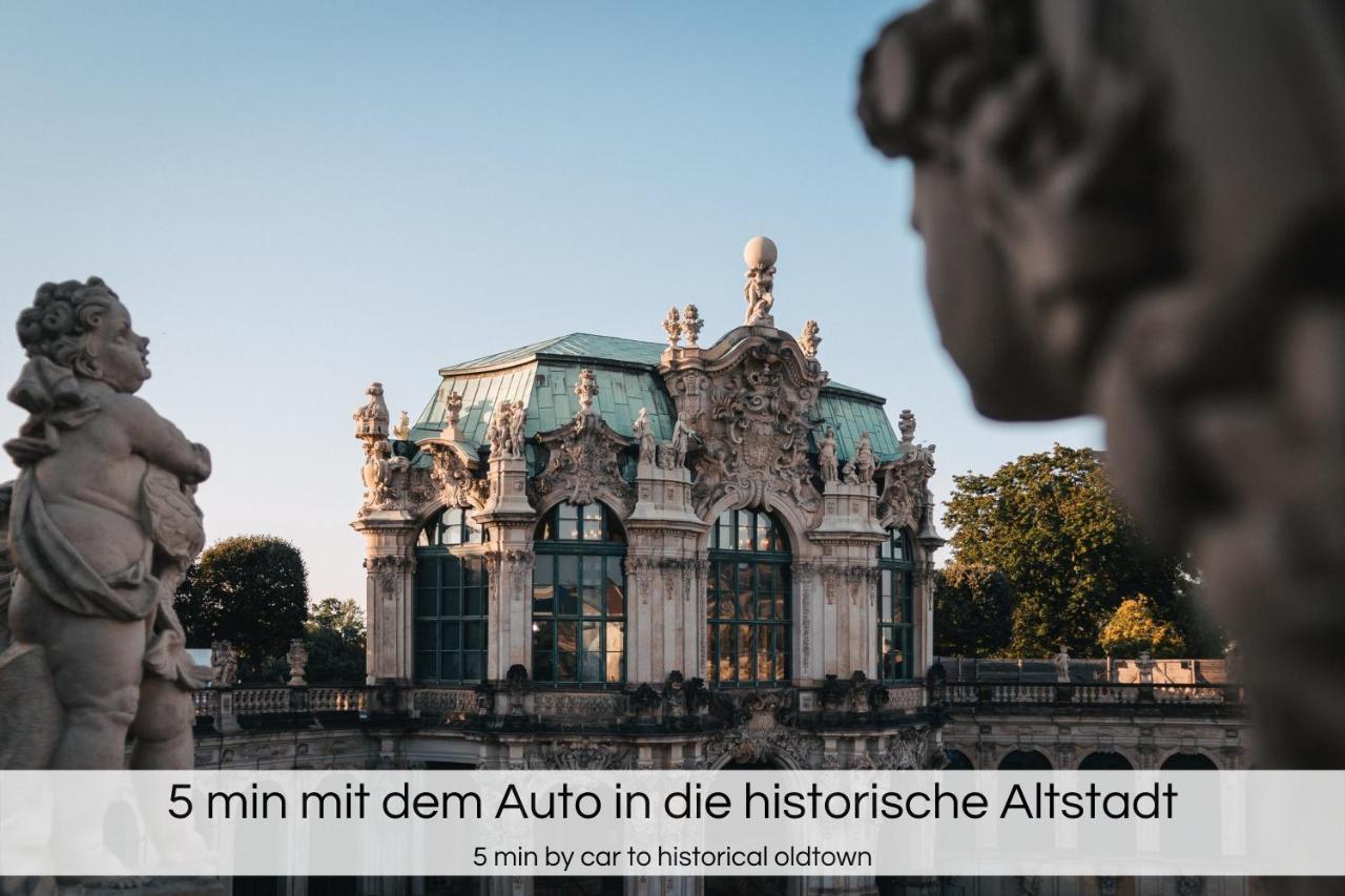 "Gruene Oase" - Naehe Altstadt - Garage - Ruhig - Nespresso ドレスデン エクステリア 写真